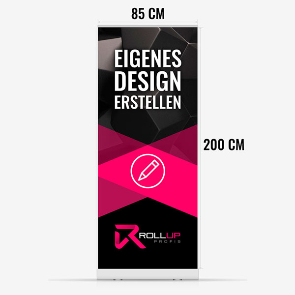 Roll Up 85x0cm Inkl Druck Selbst Gestalten Rollup Profis